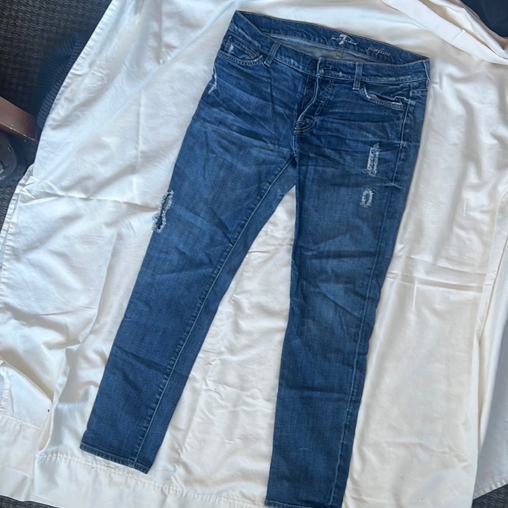 7 For All Mankind Josephine Jeans. Sz 28